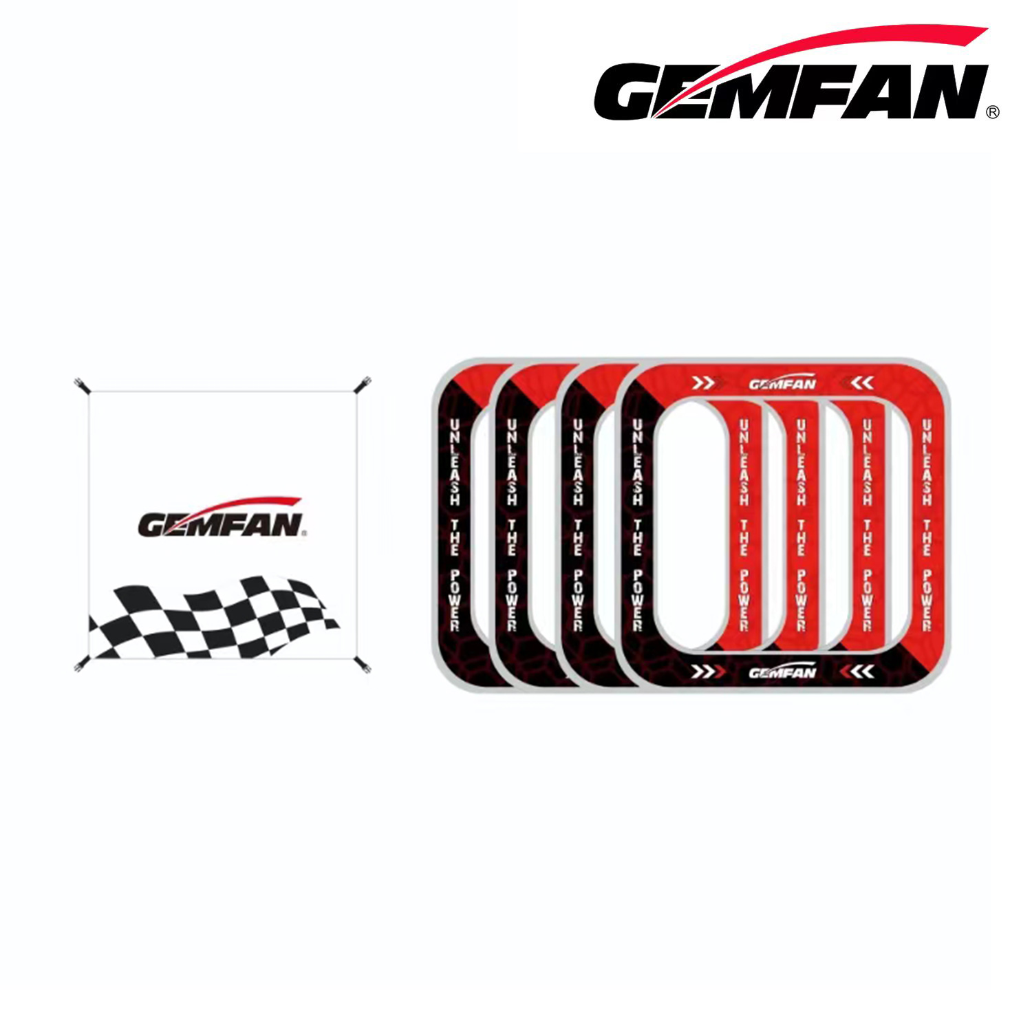 GEMFAN 80*80 см FPV гоночный к – обзор и цена Drone Racing Flag