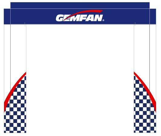 Gemfan152 * 152 см 5X5FT FPV г – обзор и цена Drone Racing Flag