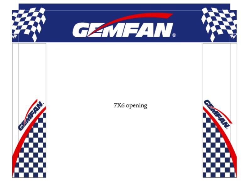 Гоночные ворота Gemfan 305*236 – обзор и цена Drone Racing Gate