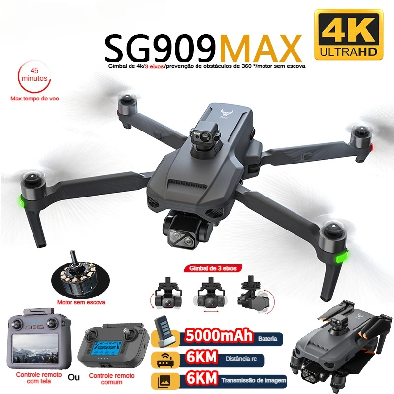 ZLL SG909 SG909MAX Профессиона – обзор и цена Drone Racing Camera